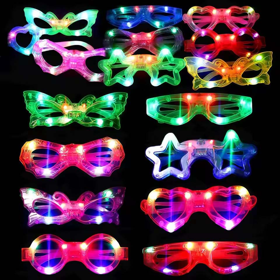 Wedding Supply In Bulk - Glow-in-the-dark brillen bulk LED lichtgevende brillen