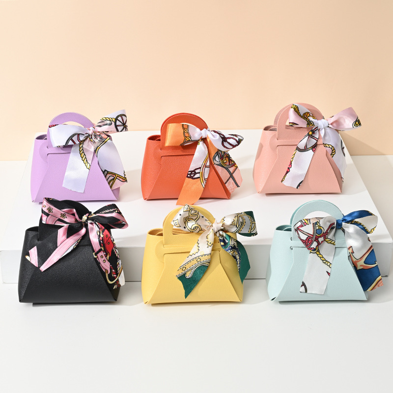 Wedding Supply List - 10 stuks lederen blauwe geschenkzakjes bruiloft