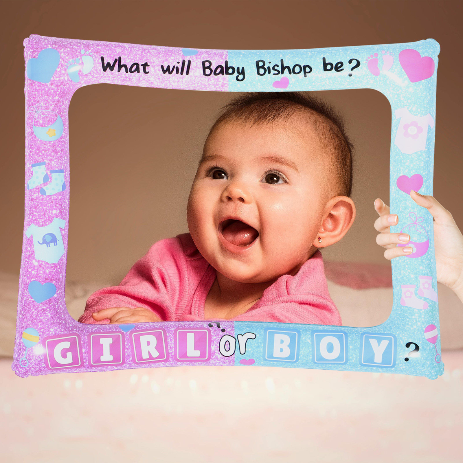 Baby Gender Reveal Fotohokje F - Photo Booth Prop recensie en prijs