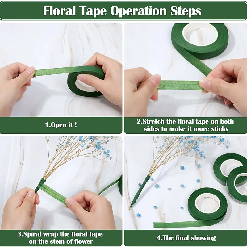 20Yards Groene Boeket Bloement - Wedding Floral Supply recensie en prijs