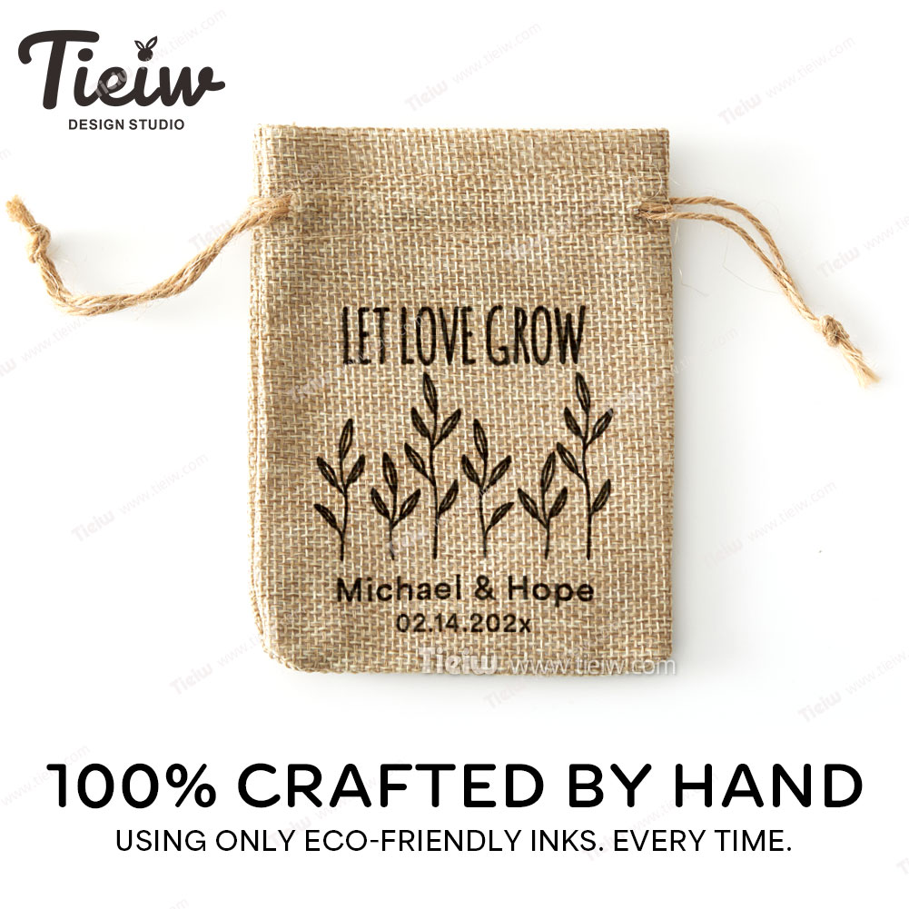 25PCS-gepersonaliseerde jute b - Wedding Supply List recensie en prijs