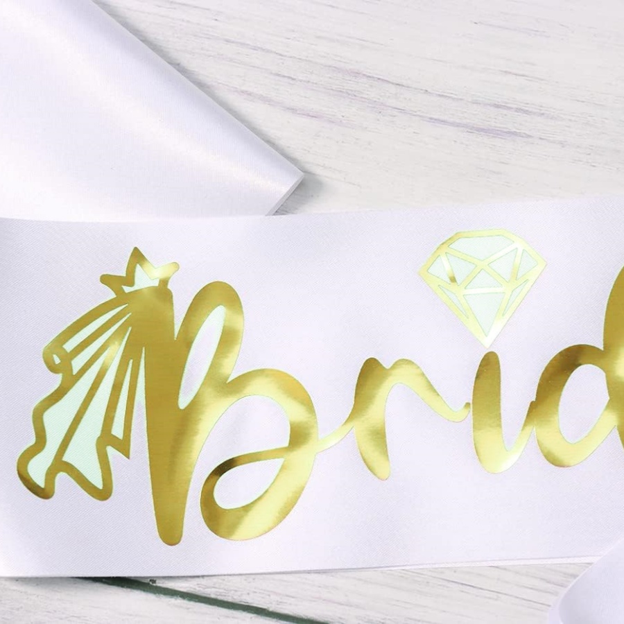 2 stuks/1 set vrijgezellenfees - Bridal Sash Ribbon recensie en prijs