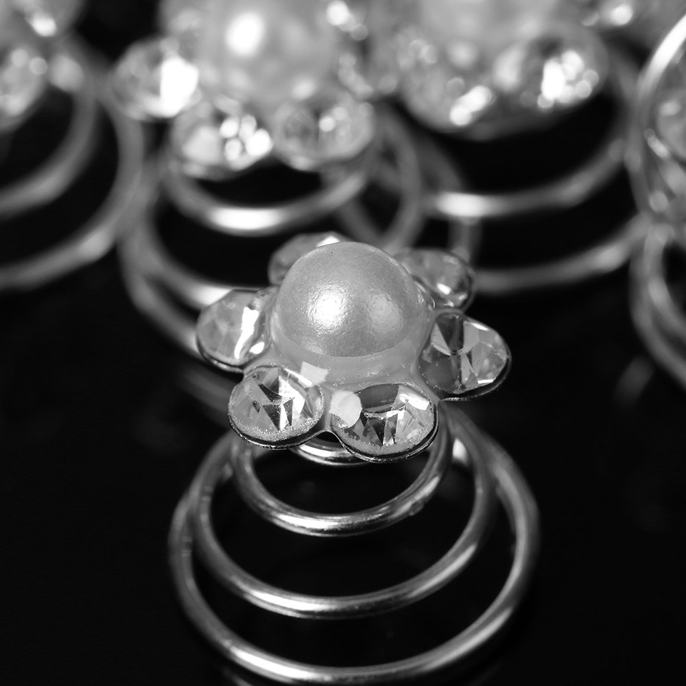 12Pcs Bridal Crystal Pearl Blo - Wedding Supply Store recensie en prijs