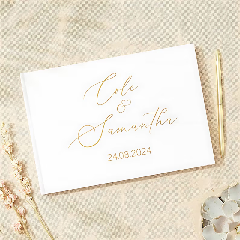 Gepersonaliseerd gastenboek vo - Wedding Supply List recensie en prijs