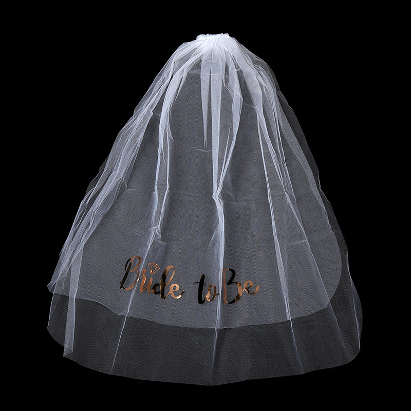 Bruidsluier Rosegoud Hen Do Pa - Wedding Supply Store recensie en prijs