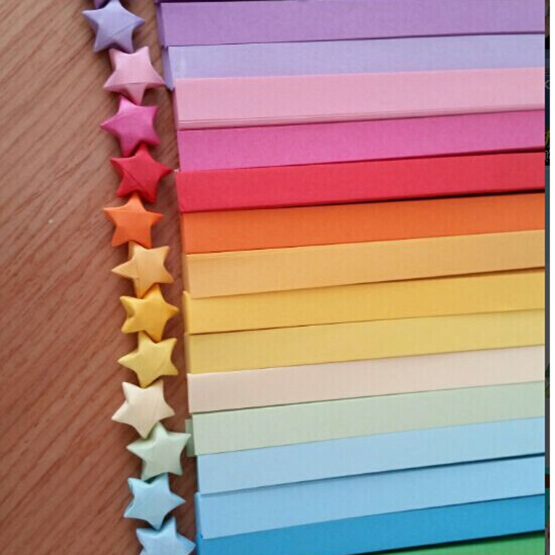 27 kleuren dubbelzijdig origam - Papercraft Supply Ribbon recensie en prijs