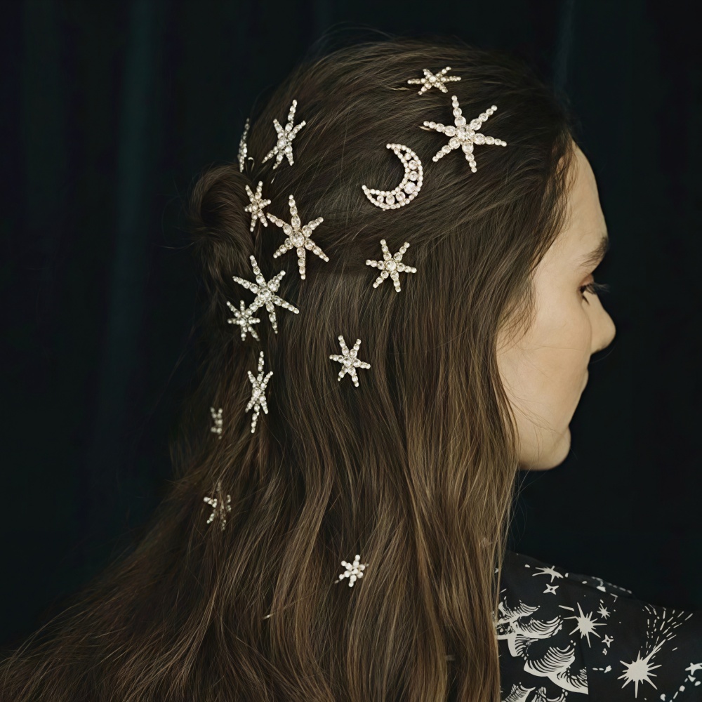 Crystal Star Haarspeldspelden  - Wedding Supply Store recensie en prijs