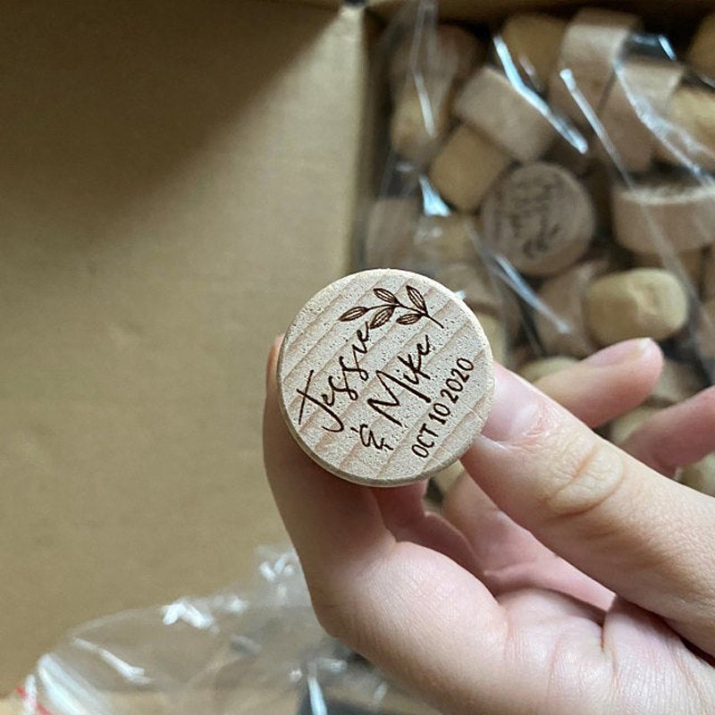 Aangepaste Hout Wijn Stopper W - Wedding Supply List recensie en prijs