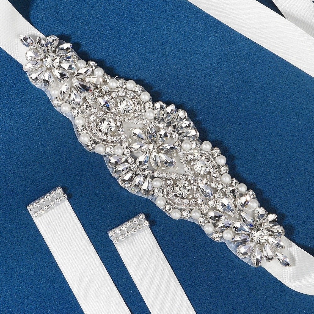 Zoete lint bruidsriem lange zi - Bridal Sash Ribbon recensie en prijs