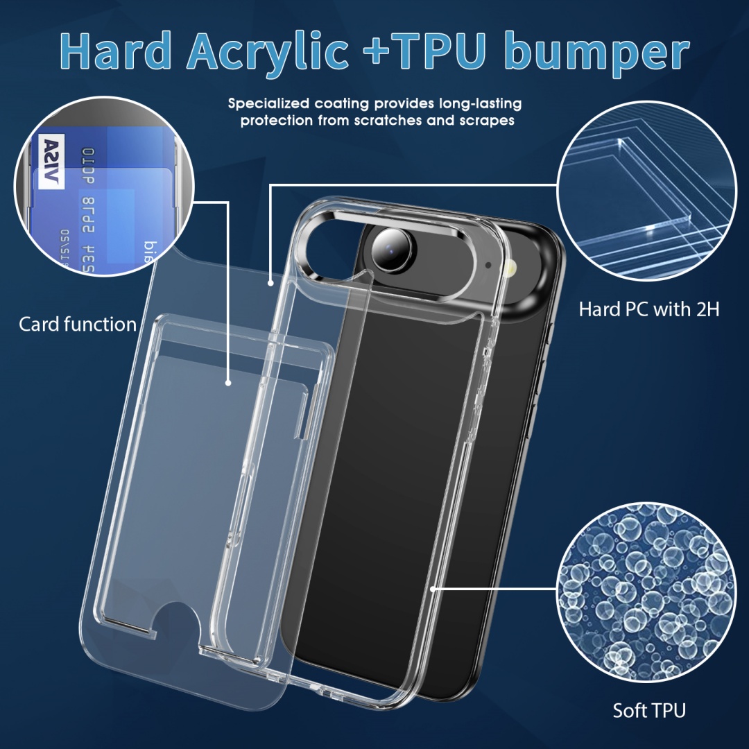 Luxe Clear Card Slot Houder Wa - Place Card Holder recensie en prijs