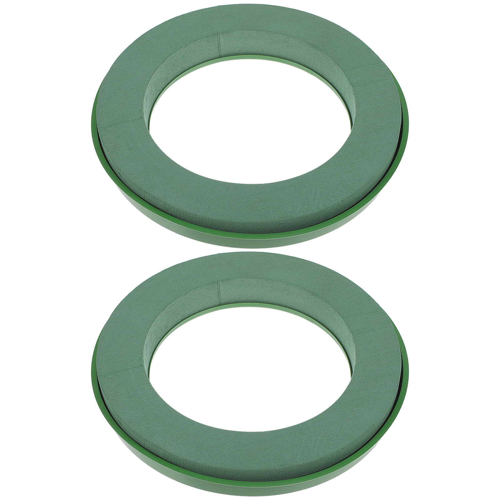2 stuks groene bloemschuimring - Wedding Floral Supply recensie en prijs