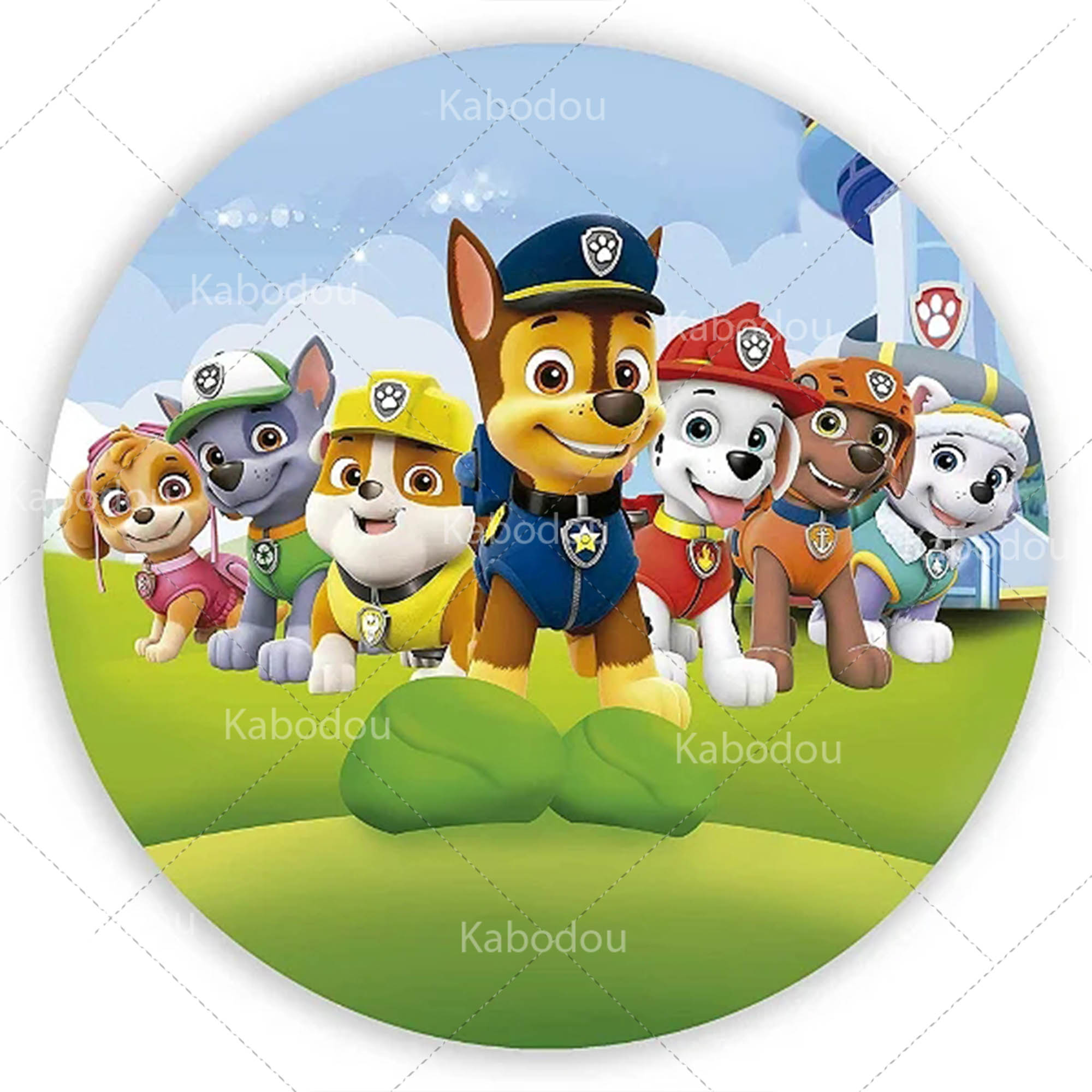 Paws Patrols Ronde Achtergrond - Photo Booth Prop recensie en prijs